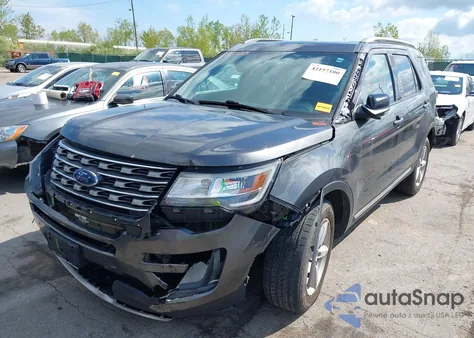 2017 Ford Explorer Xlt from USA, damaged, VIN 1FM5K8D82HGD01172